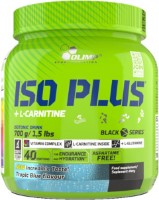 Изотоник Olimp Iso Plus Powder + L-Carnitine Tropic Blue 700g