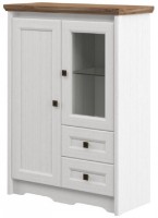 Тумба Неман Тиволи МН-035-05 Белый Структурный/Дуб Стирлинг