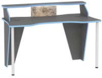 Письменный стол Моби Индиго 12.61 Темно-Серый/Граффити