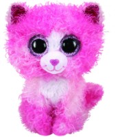 Jucărie de pluș Ty Pink Cat with Curly Hair (TY36308)