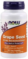 Пищевая добавка NOW Grape Seed 100mg 100cap