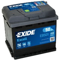 Acumulatoar auto Exide Excell EB501