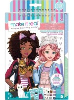 Раскраска для детей Make it Real Pretty Kitty (3204)