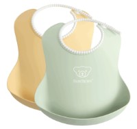 Набор слюнявчиков BabyBjorn Powder Yellow/Powder Green (046342A)