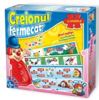 Развивающий набор D-Toys Creionul Fermecat+ Puzzle 24pcs (63380)