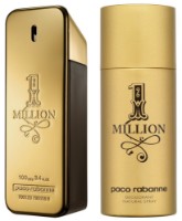 Set de parfumuri pentru el Paco Rabanne 1 Million EDT 100ml + Gift Set Deo Spray 150ml