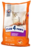 Сухой корм для кошек Club 4 Paws Adult Cats Urinary Health 14kg