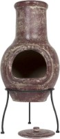 Печь-камин La Hacienda Essentials Clay Chiminea Large Red (65026)