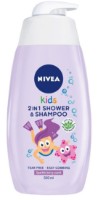 Gel de duș pentru bebeluși Nivea Shower&Shampoo Kids 2in1 Berry 500ml