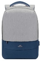 Городской рюкзак Rivacase 7562 Gray/Dark Blue