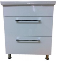 Шкаф с умывальником Quattro Taormina White 80