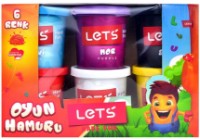 Пластилин Lets 6 Colors (L8350)