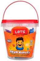 Пластилин Lets Plastic Bucket (L8700)