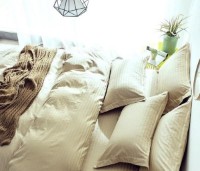 Постельное бельё Cottony Satin De Lux Stripe Crem Bej 2 (14401)