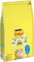 Сухой корм для кошек Purina Friskies Adult Salmon Vegetables 1.5kg