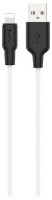 Cablu USB Hoco X21 Plus for Lightning Black/White