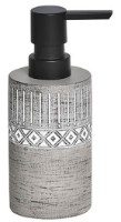 Дозатор жидкого мыла Tendance Grey Ornament 160ml (46260)