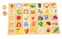 Joc educativ Viga Learning Senses Puzzle Set (44507)