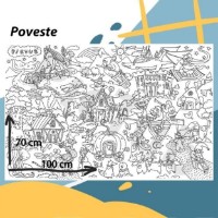 Раскраска для детей PicTub Poveste (PT001)