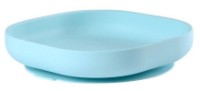 Тарелка силиконовая на присоске Beaba Blue (913430)