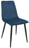 Scaun Deco DC-90P Dark Blue/Black Legs