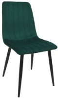 Scaun Deco DC-90P Green/Black Legs