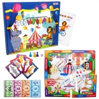 Настольная игра Strateg Zoo Monopoly (7006)
