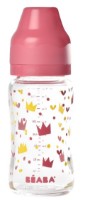 Бутылочка для кормления Beaba Crown 240ml Pink (911654)