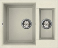 Chiuvetă de bucătărie Elleci Easy 150 62 Bianco Antica (LGY15062)