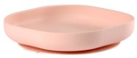 Тарелка силиконовая на присоске Beaba Pink (913431)