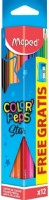 Creioane colorate Maped Star 12pcs+Sharpener