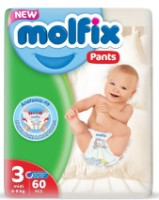 Scutece Molfix Midi 3/60pcs