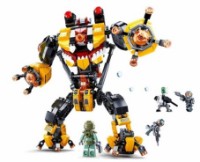 Set de construcție Sluban Atomic Storm Inquisitor Robot (B0997)