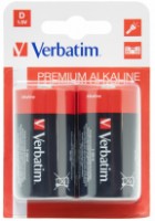 Baterie Verbatim D, 2pcs (49923)