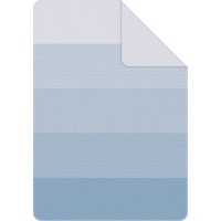 Pătura IBENA Jacquard Salerno Gots 140x200cm Blue/Ivory