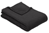Pătura IBENA Plain Fleece Olbia 150x200cm Anthracite