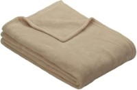 Pătura IBENA Plain Fleece Olbia 150x200cm Beige