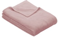 Pătura IBENA Plain Fleece Olbia 150x200cm Pink