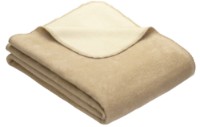 Pătura IBENA Dublin Double Face 100x200cm Cream/Off White