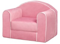 Детское раскладное кресло Edka Pliabil Star Kids M19 Pink Powder
