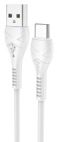 Cablu USB Hoco X37 Cool Power Type-C White