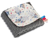 Одеяло для малышей Sensillo  Minki Grafit 75x100cm (4307)