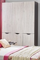 Dulap Ambianta Happy 2100x1500x520 Alb Samoa