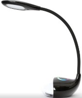 Veioză birou Platinet Desk Lamp 6W + Night Lamp Black (44347)