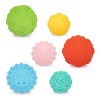 Развивающий набор Canpol Babies  Soft Sensory Balls 6pcs (79/402)
