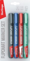 Markere Berlingo Flipchart 2mm 4pcs