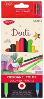 Creioane colorate Daco 12pcs (CC4312)