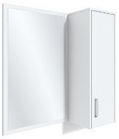 Modul pentru antreu Fabrik Home Модуль №6 Белый Ясень 90x94.4x28.5cm