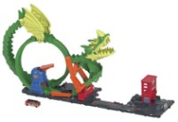Set jucării transport Hot Wheels  City Dragon Drive Firefight (HDP03)
