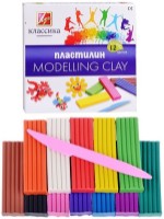 Plastilina Луч Clasic 12 Culori